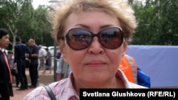 Тарихшы ғалым Айман Досымбаева. Астана, 31 мамыр 2012 жыл.