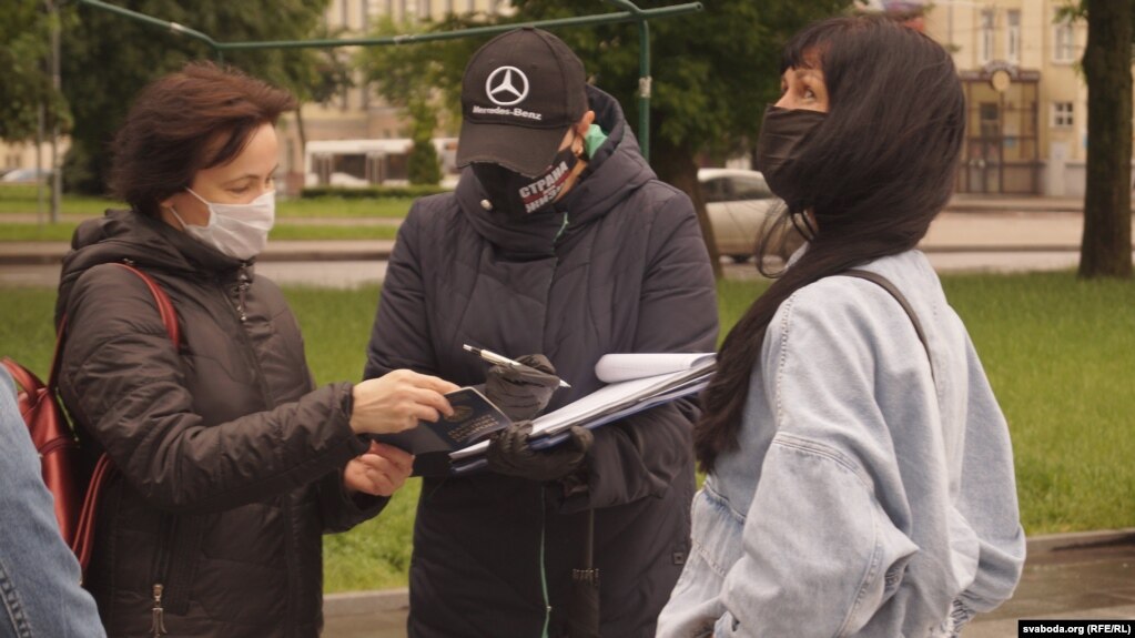 Збор подпісаў за Сьвятлану ЦІханоўскую