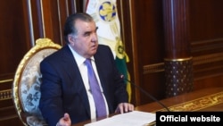 The Tajik president has been accused of rights violations.