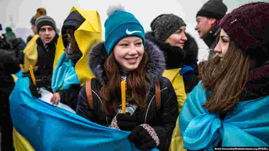 Після возз&rsquo;єднання настрій у людей був піднесений