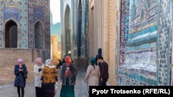 Shoxi Zinda kompleksi. Samarqand, O‘zbekistan, 29-noyabr 2019-yil.