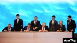 «Şahdəniz-2» üzrə yekun investisiya qərarının imzalanması mərasimi, Bakı, 17 dekabr 2013