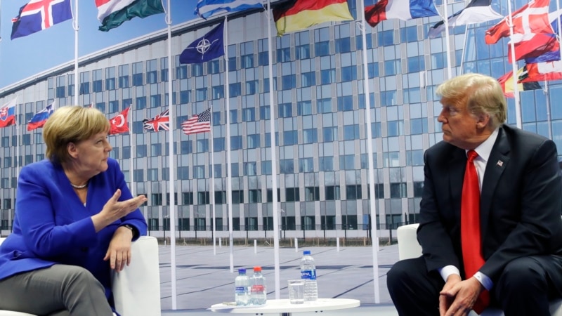 Merkel i Trump na sastanku nakon oštre razmjene aragumenata