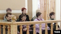 Increasingly rare. A jury in Nizhny Novgorod.