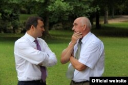 Premierul Vlad Filat și Igor Smirnov, la întîlnirea de la Bad Reichenhall în Germania