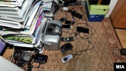 Запленети матерјали во акцијата „Шпион“.