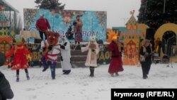 Ukraine, Crimea - In the Kerch celebrated Christmas in the Russian tradition, 7Jan2015