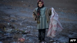 یک طفل افغان