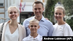 Олексій Навальний із родиною