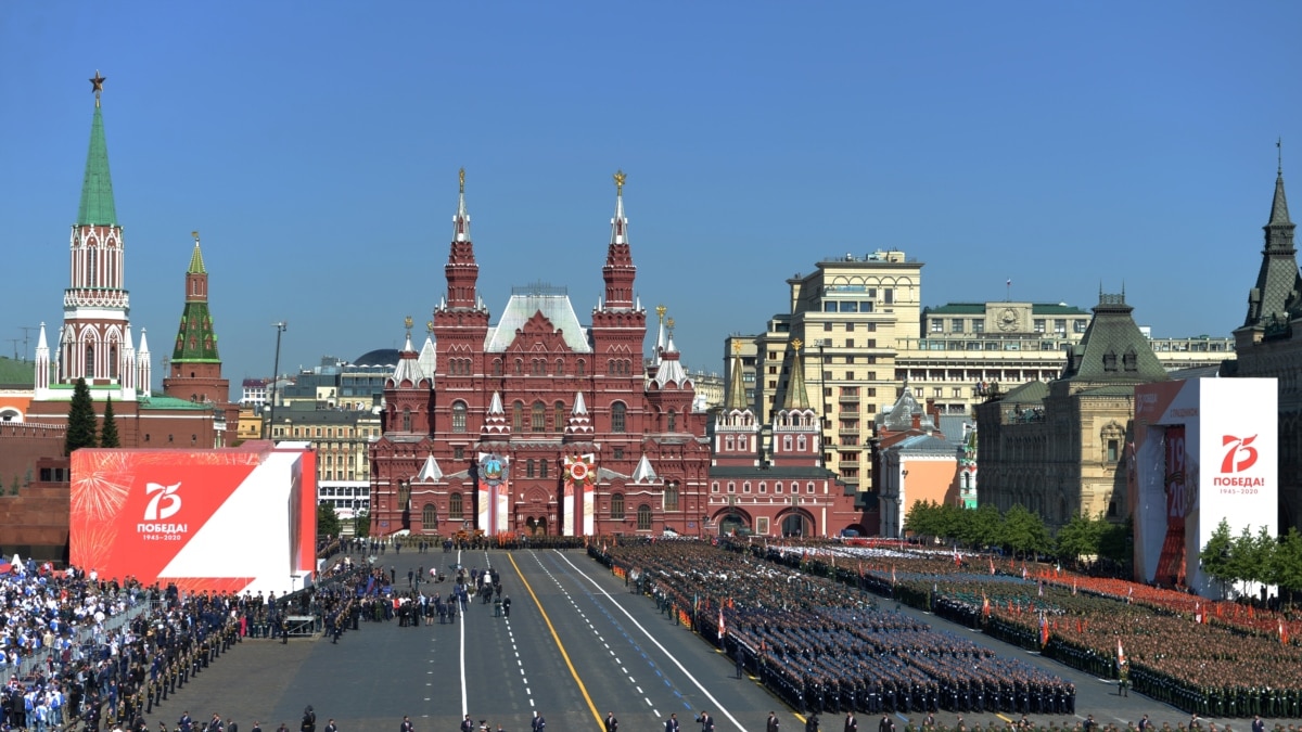 В Москве на Красной площади прошёл парад Победы