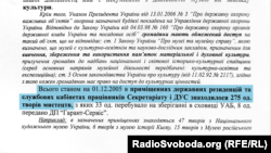 Звіт Рахункової палати за 2005 рік щодо єдиного проведеного за увесь час незалежності аудиту в ДУС