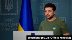 Presidenti ukrainas, Volodymyr Zelensky.