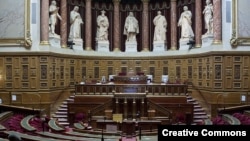 France - The Senate, upper house of the French parliament.