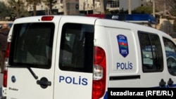 Полицейский микроавтобус в Азербайджане. Иллюстративное фото. 