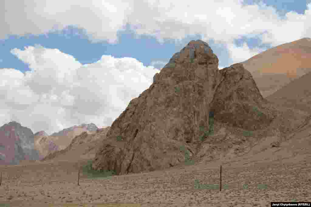 Locals say that Torch Mountain, near the Chinese border, used to glow at night -- apparently from naturally occurring phosphorus -- but they say that the glow went out when Soviet soldiers shot at it.