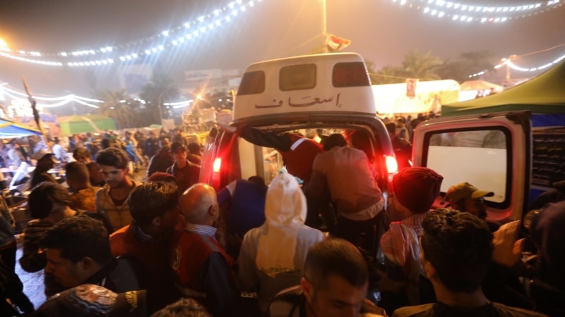 حمله افراد مسلح به معترضان در بغداد «۱۹ کشته» برجای گذاشت