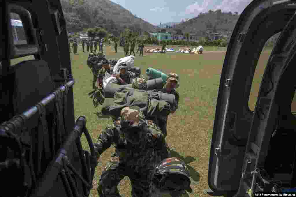 Akcija vojske Indije u mjestu Gorkha, Nepal.