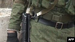 Vagner mercenaries have been accused of fighting in eastern Ukraine. (file photo)