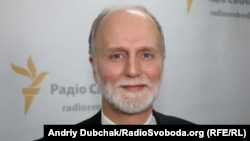 Борис Ґудзяк у студії Радіо Свобода в Києві, 2015 рік
