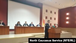 Начальник МВД по г.Владикавказу Сергей Цахоев