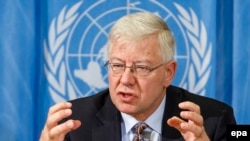 Neal Walker, UN resident coordinator and humanitarian coordinator in Ukraine (file photo)