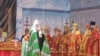 Патріарх Московський Кирило (Російська православна церква) править літургію, Харків, 8 травня 2011 року