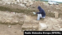 Археолошкиот локалитет Визианус во близина на Куманово. 