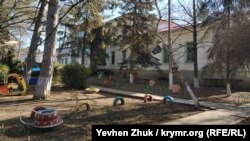 Сельский детский сад на территории бывшей усадьбы Бороздиных-Давыдовых