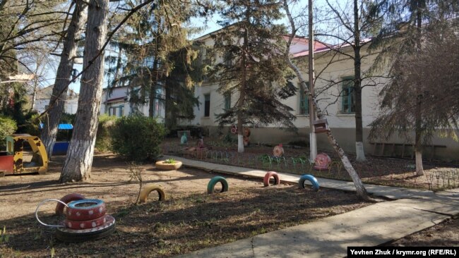 Сельский детский сад на территории бывшей усадьбы Бороздиных-Давыдовых