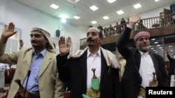 On March 23, members of Yemen's parliament voted to back the president's request for emergency powers.