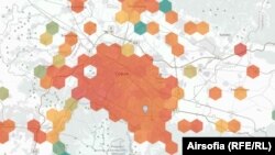 Замърсяването на въздуха над София според данните на Airsofia