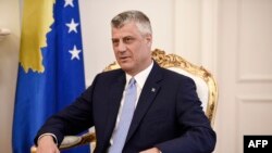 Presidenti i Kosovës, Hashim Thaçi.