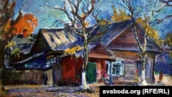 Бабруйск на карціне ўраджэнца Бабруйску Абрама Рабкіна