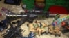 فروش بازیچه های نظامی در افغانستان و اثرات ناگوار آن بالای اطفال