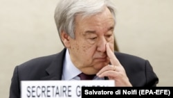 UN Secretary-General Antonio Guterres (file photo)