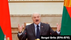 Președintele belarus Alyaksandr Lukashenka la 31 octombrie 2018