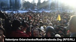 Пікетування Рівненської ОДА, 24 січня 2014 року