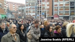 Protest u Mitrovici 