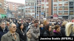 Učesnici protesta