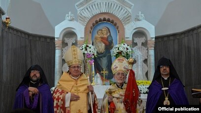 Vatican Cardinal Opens New Catholic Church In Armenia - 