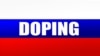 Generic – Doping in Russia with russian flag, vector graphic