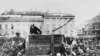 Ленін выступае на Тэатральнай плошчы ў Маскве, 5 траўня 1920