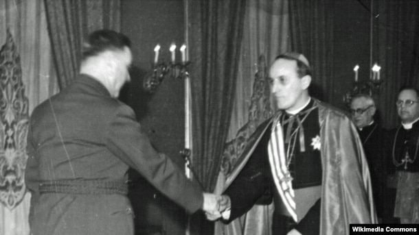 Ante Pavelić i Alojzije Stepinac