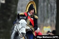 Oleg Sokolov has a keen interest in historical reenactment.