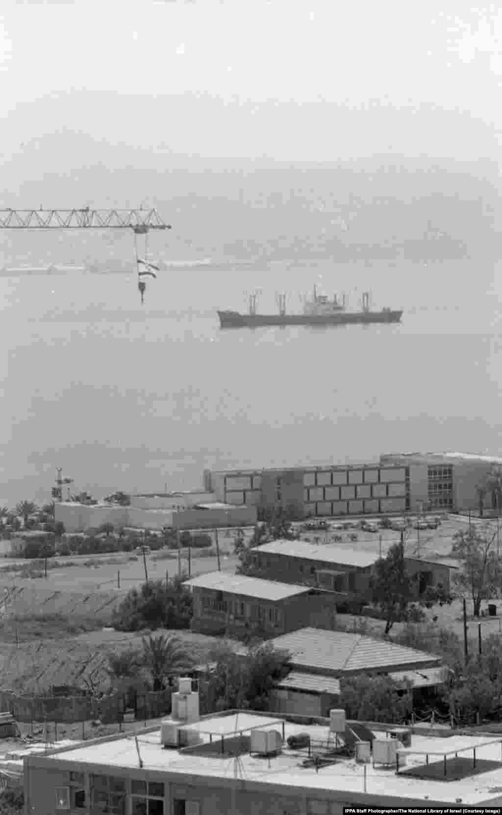 An Iranian fuel tanker arriving at an Israeli port in 1975.Following the Six-Day War, in 1967, Arab hostility to Israel and its allies led to an international oil crisis. Iranian oil provided a lifeline to Israel at the time.