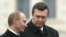 Putin and Yanukovych meeting in Kyiv in October 2004