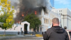 Ruski napadi na medicinski centar i Akademiju nauka u Ukrajini