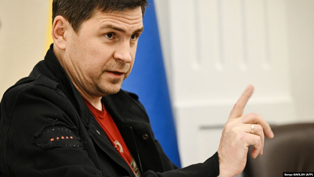 Senior Ukrainian presidential aide Mykhaylo Podolyak (file photo)