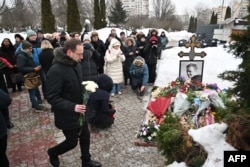 Чуждестранни дипломати присъстваха на помена за втората годишнина от смъртта на Навални, 16 февруари 2026 г.