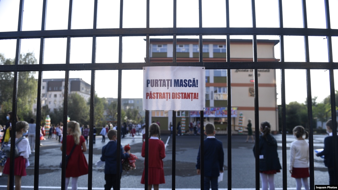 Școala a început în 14 septembrie în condiții speciale de protecție